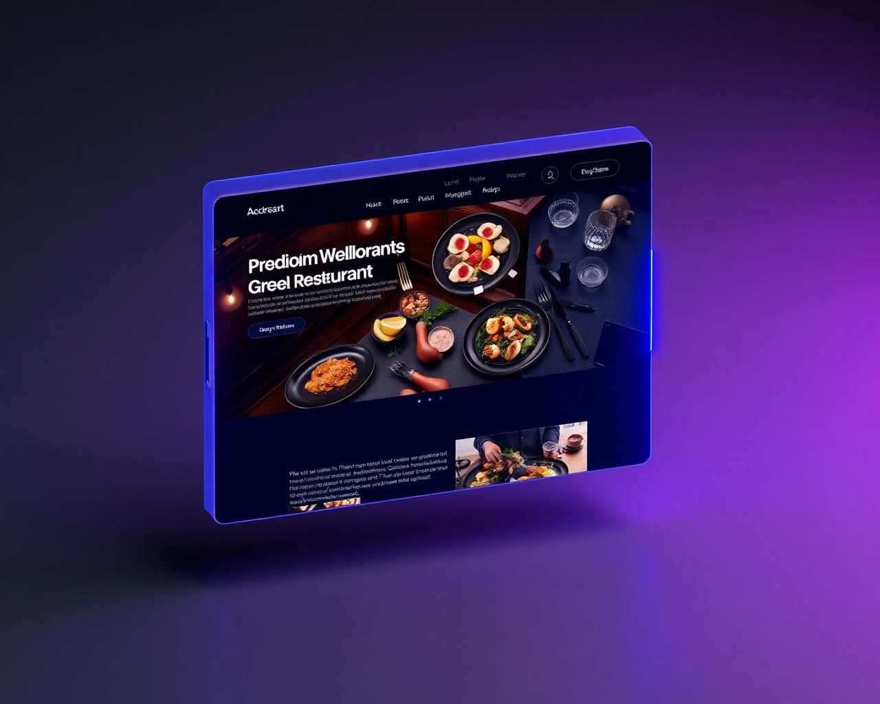 Preview of a premium website designed by NexoWeb